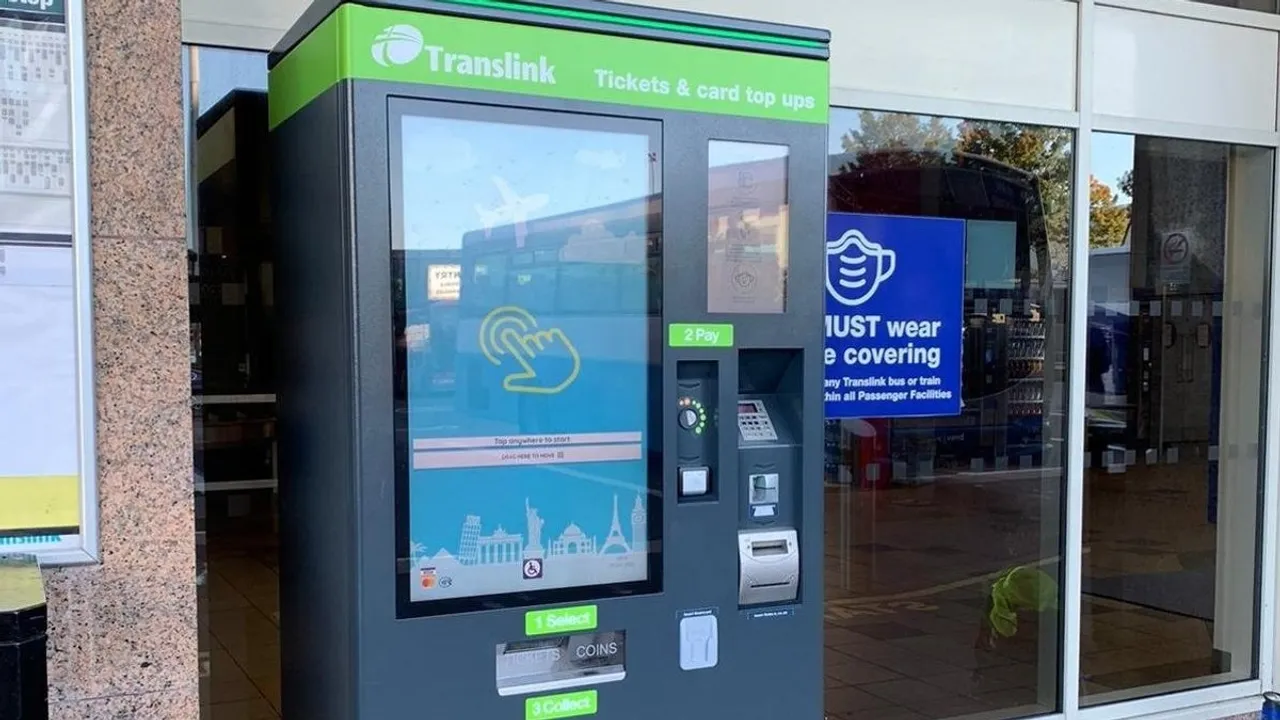 Translink Introduces Ticket Vending Machines at Northern Ireland Train