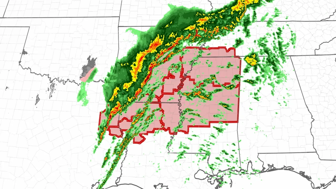 Winter Storm Warning Issued for Parts of Arkansas, Mississippi, and