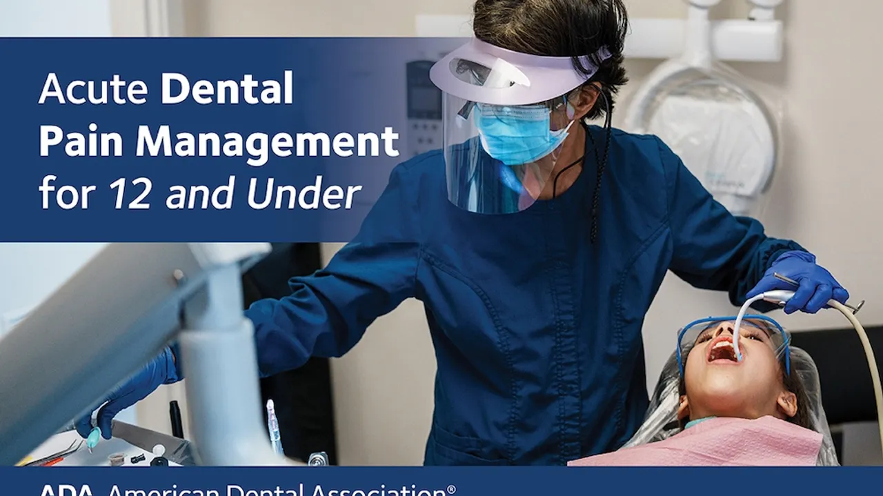 ADA's Revolutionary Guideline for Shortterm Dental Pain Management