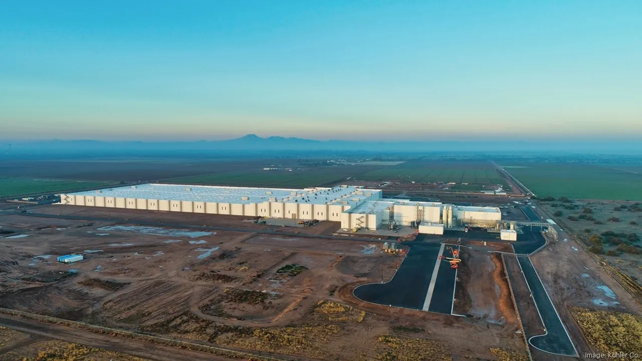 Kohler Co. Advances Construction of New Manufacturing Facility in Arizona