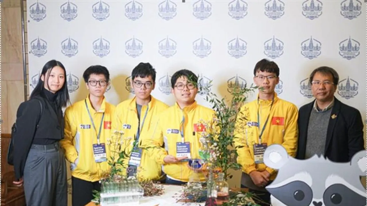 Vietnamese Students Shine at 2024 Practical Chemistry Olympiad
