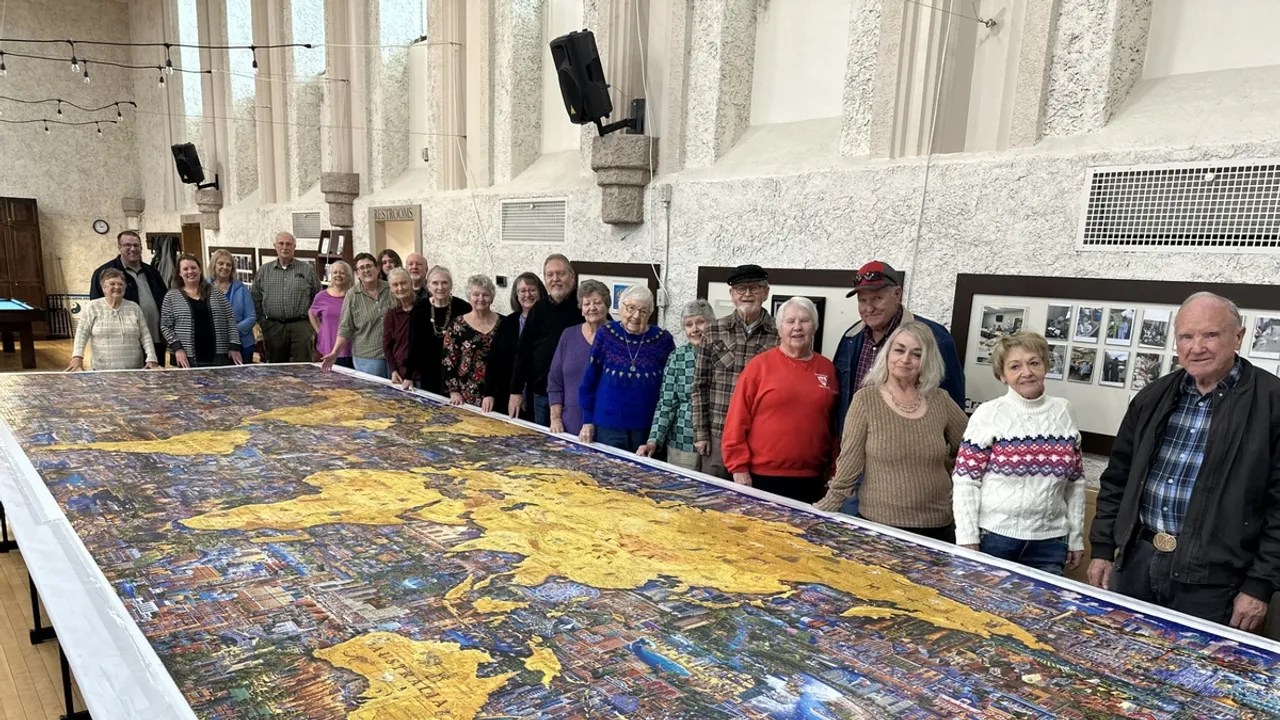 Springville Seniors Triumph Over World's Largest Puzzle