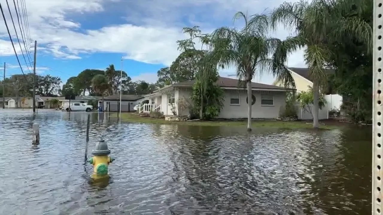 St. Petersburg Battles Persistent Flooding City Maps Mitigation Efforts