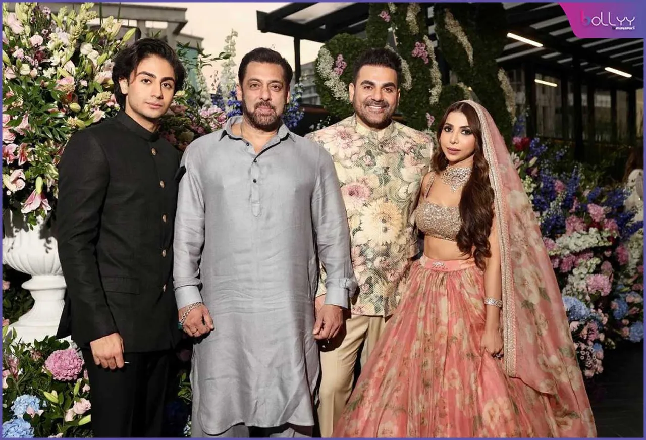 Arbaaz's new bride was seen dancing with Salman Khan