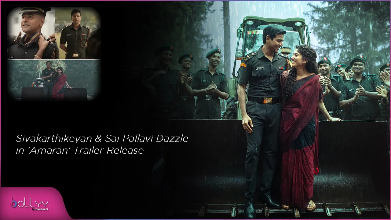 Sivakarthikeyan & Sai Pallavi Dazzle in 'Amaran' Trailer Release