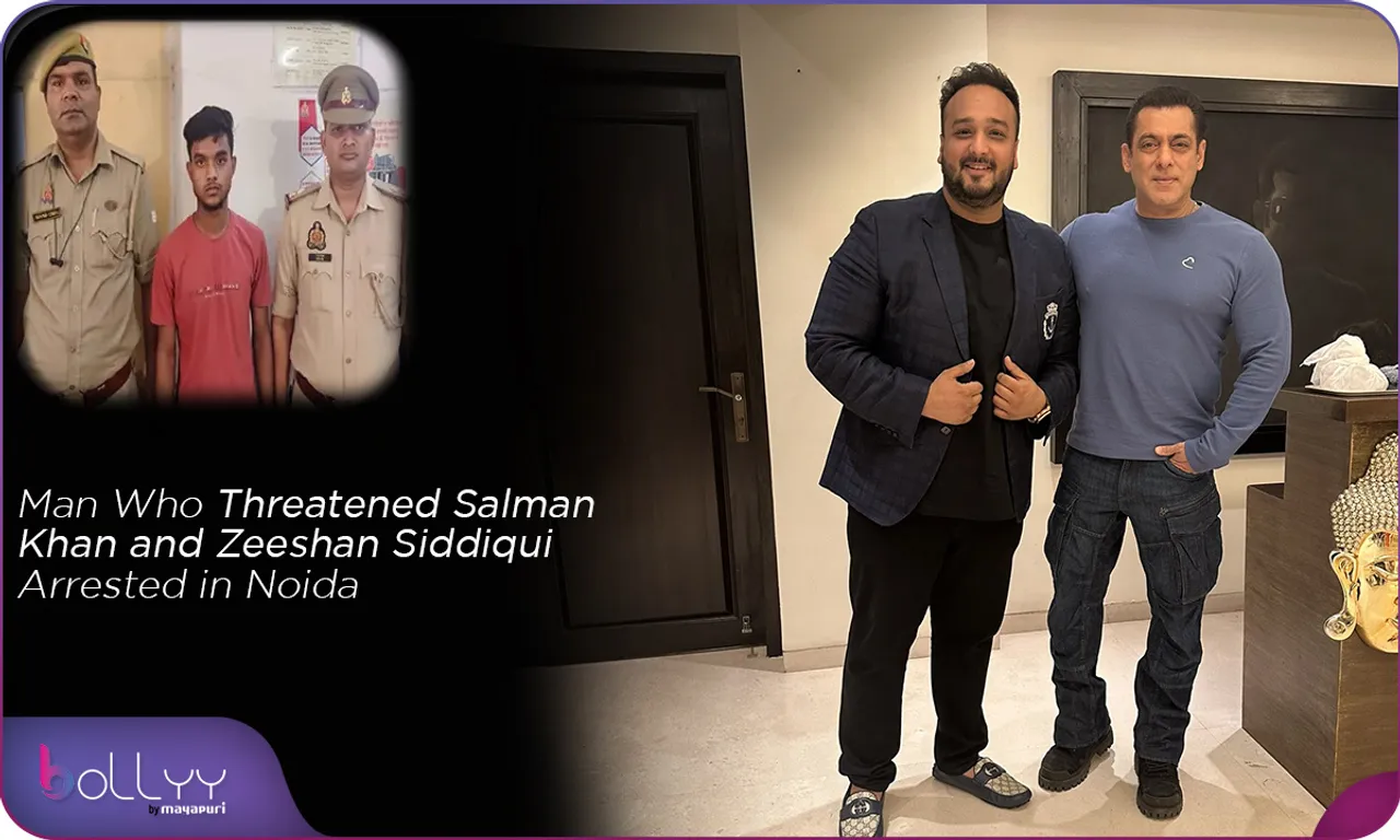 Man Who Threatened Salman Khan and Zeeshan Siddiqui Arrested in Noida