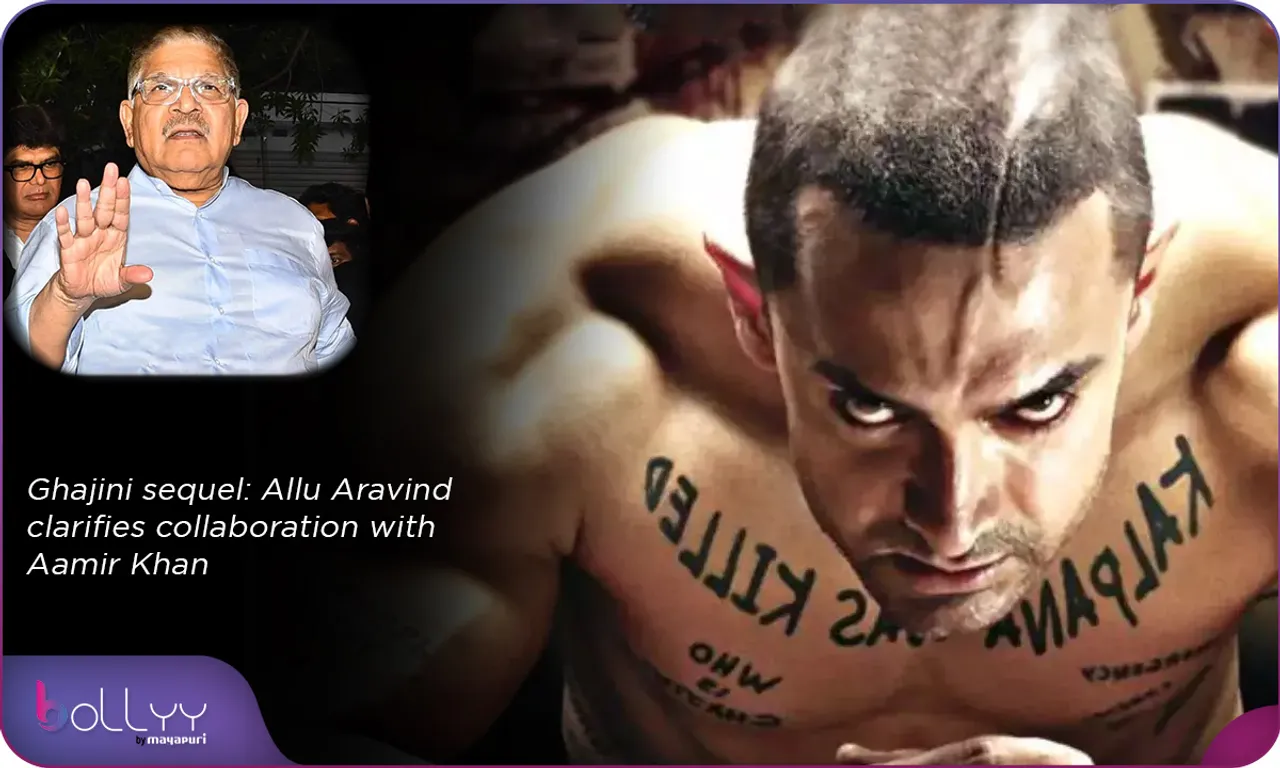 Ghajini sequel Allu Aravind clarifies collaboration with Aamir Khan