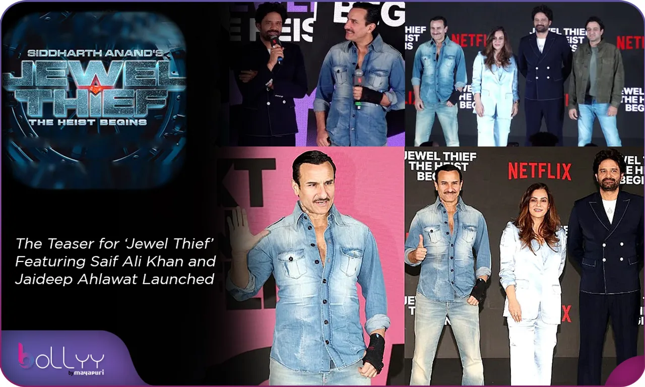 The Teaser for ‘Jewel Thief’ Featuring Saif Ali Khan and Jaideep Ahlawat Launched