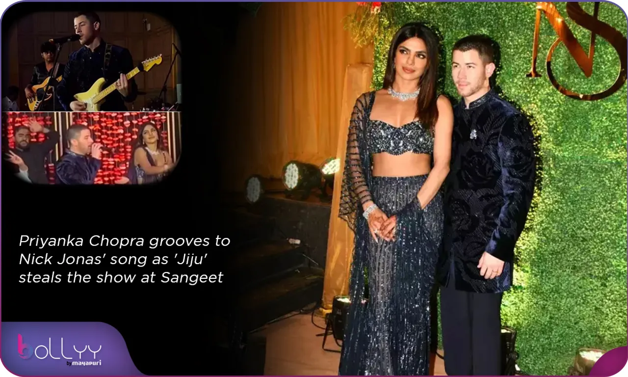 Priyanka Chopra grooves to Nick Jonas' song as 'Jiju' steals the show at Sangeet