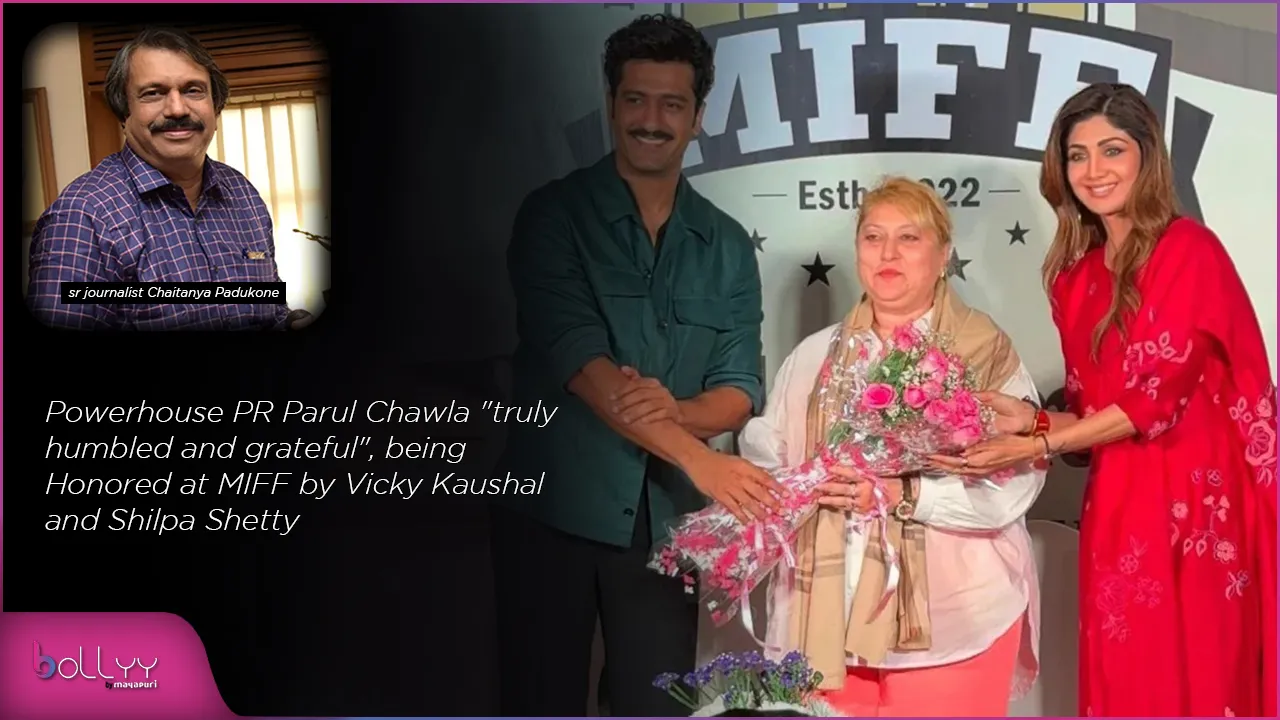 Powerhouse PR Parul Chawla truly humbled and grateful,  being Honored 