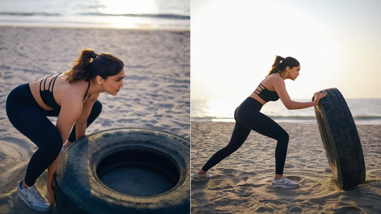 Sharvari Beach Workout