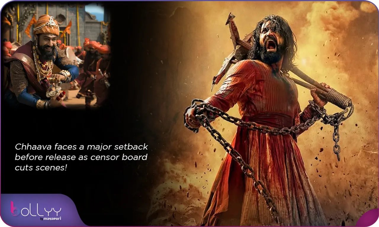 Chhaava faces a major setback before release as censor board cuts scenes!