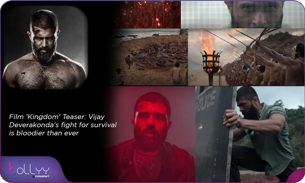 film 'Kingdom' Teaser Vijay Deverakonda's fight for survival is bloodier than ever