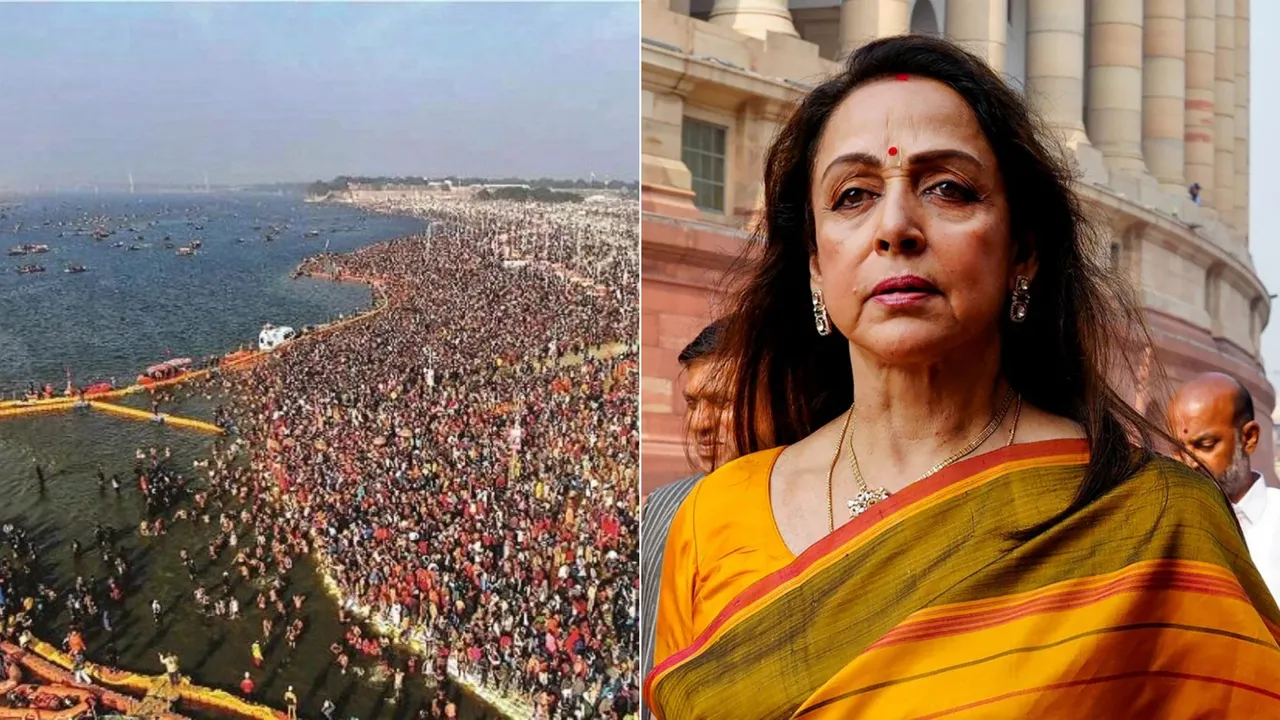 Hema Malini on Kumbh Mela Hema Malini Thanks Govt for Successful Kumbh Mela at Budget Meet