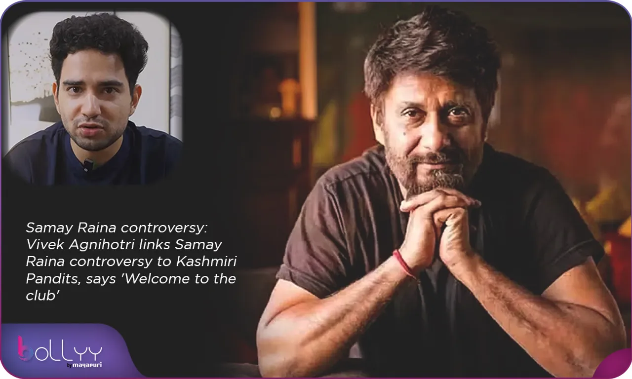 Ranveer Allahbadia controversy Vivek Agnihotri links Samay Raina controversy to Kashmiri Pandits, says 'Welcome to the club'