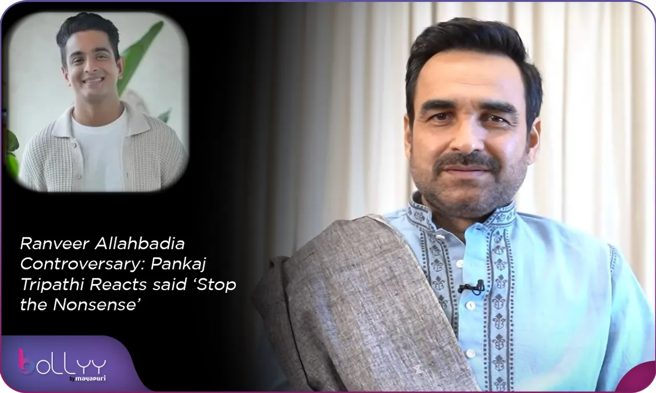 Ranveer Allahbadia Controversary Pankaj Tripathi Reacts said ‘Stop the Nonsense’