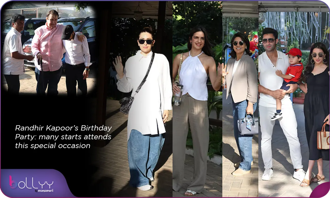Randhir Kapoor’s Birthday Party many starts attends this special occasion