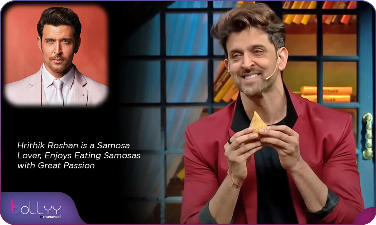 Hrithik Roshan is a Samosa Lover, Enjoys Eating Samosas with Great Passion