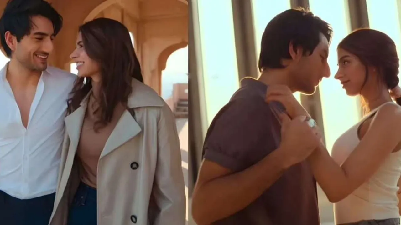 Film Nadaaniyan Khushi Kapoor & Ibrahim Ali Khan Pair Up