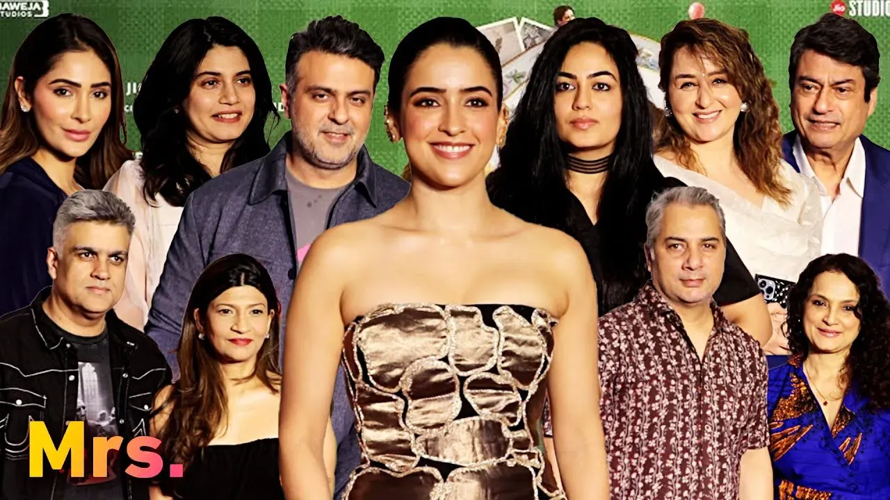 'Mrs' Movie Grand Success Party Sanya Malhotra’s ‘Mrs’ Celebrates 250M Views on Zee5 with a Glamorous Success Party