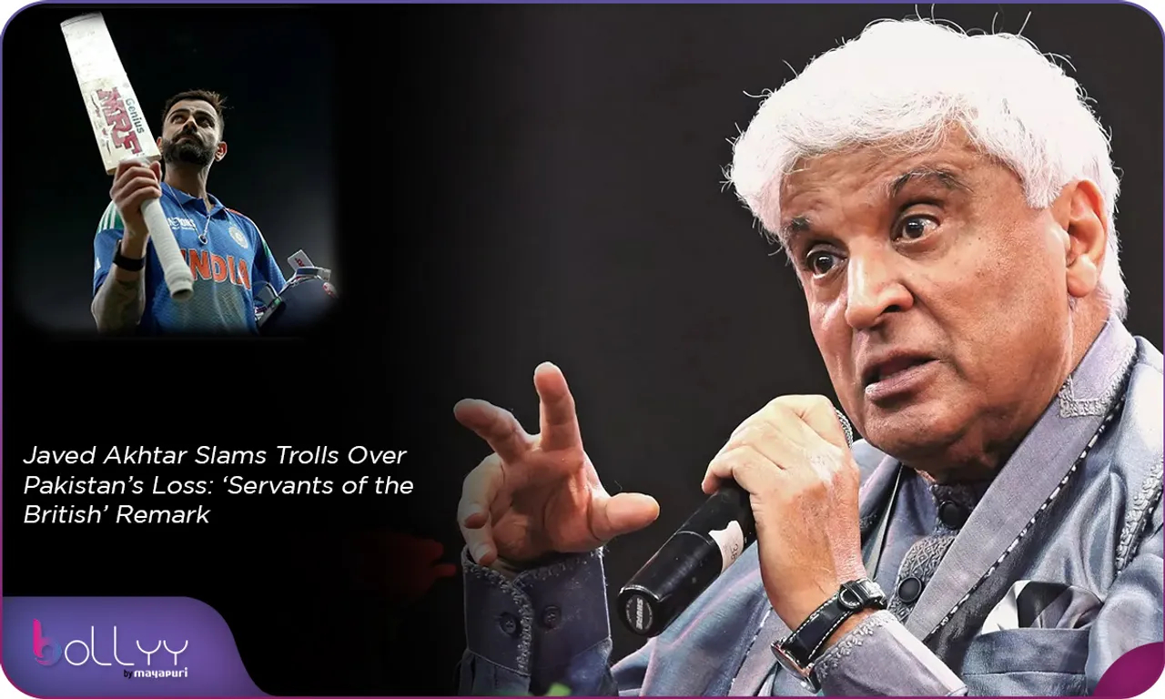 Javed Akhtar Slams Trolls Over Pakistan’s Loss ‘Servants of the British’ Remark