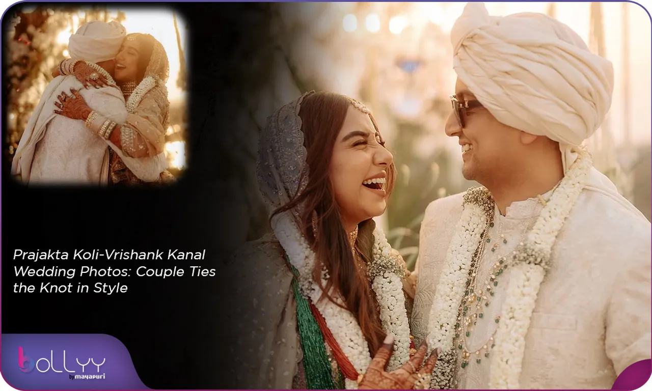 Prajakta Koli-Vrishank Kanal Wedding Photos Couple Ties the Knot in Style