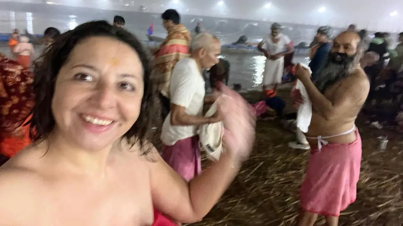 Gioconda Vessichelli Shares Her True Kumbh Mela Experience with Naga Babas