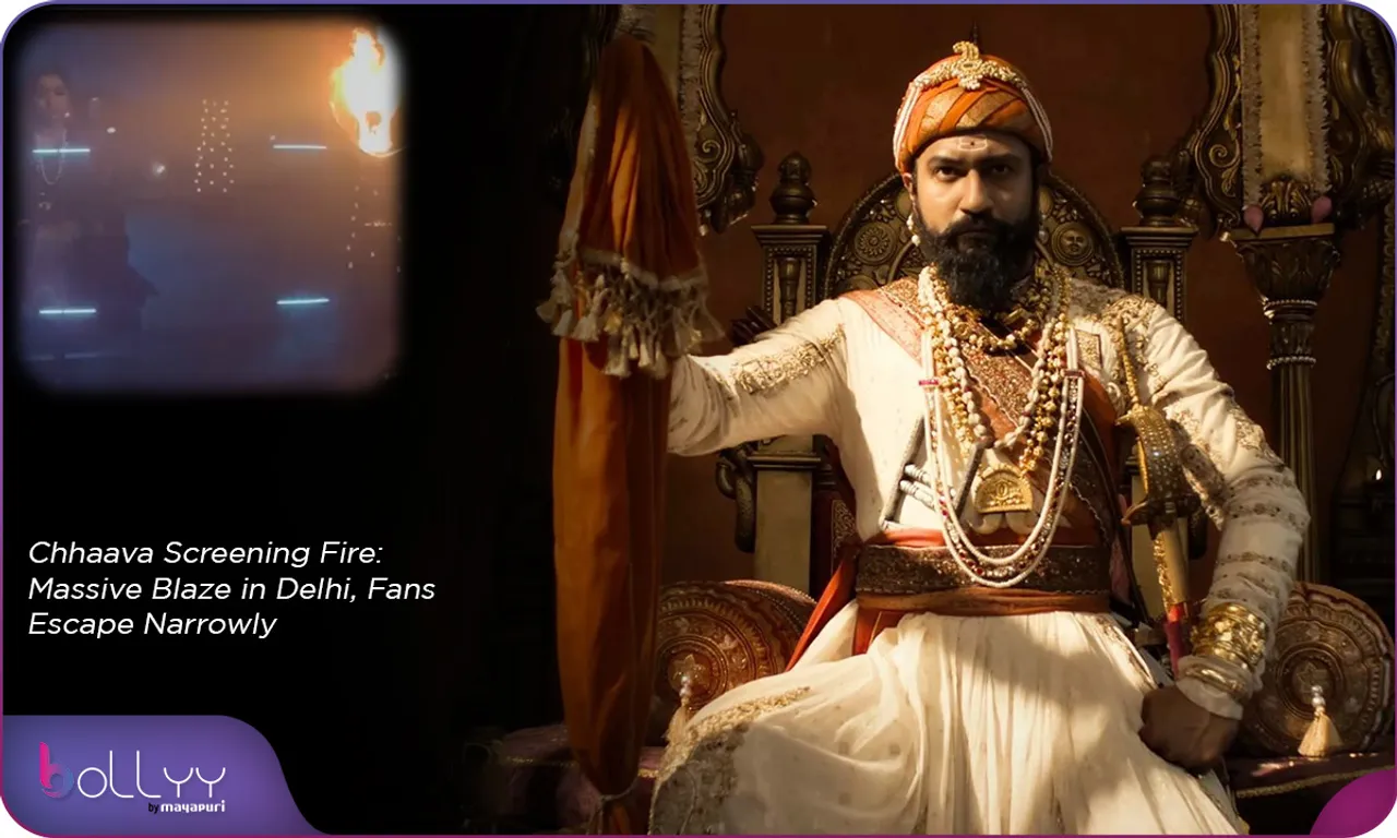 Chhaava Screening Fire Massive Blaze in Delhi, Fans Escape Narrowly