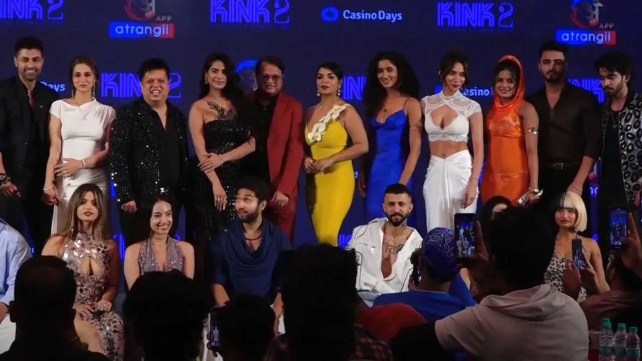 KINK 2 Press Conference  Hot Poonam Pandey Brings Boldness to the Fore!