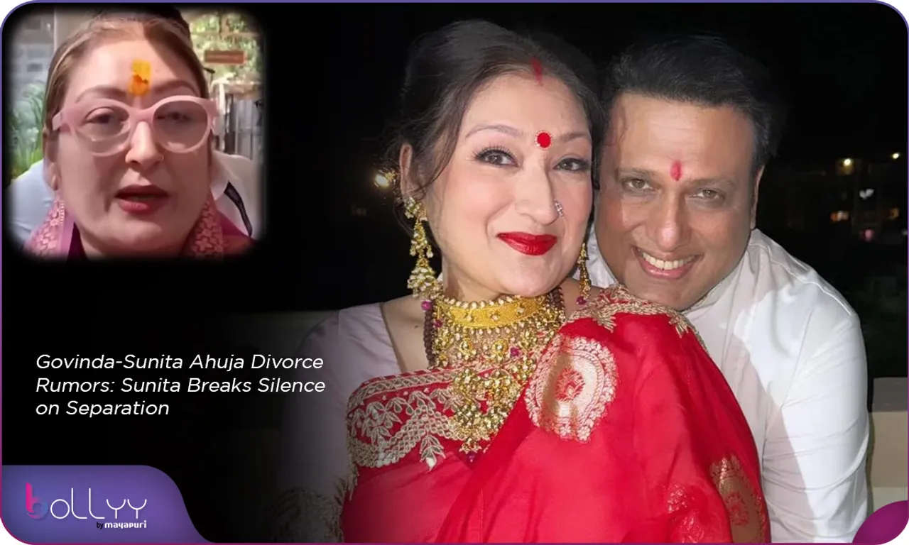 Govinda-Sunita Ahuja Divorce Rumors Sunita Breaks Silence on Separation