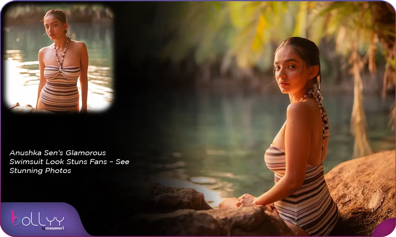 Anushka Sen’s Glamorous Swimsuit Look Stuns Fans – See Stunning Photos