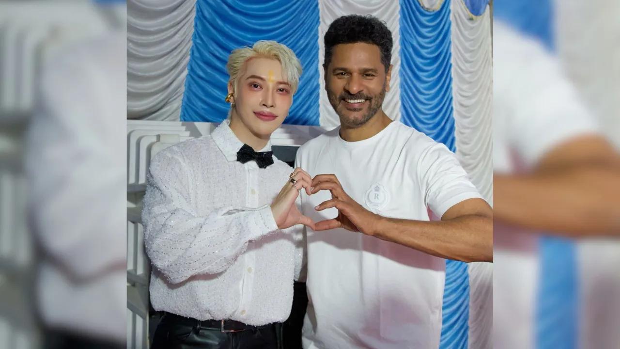 AOORA & Prabhudeva Groove Together at Concert – Fans Eager for a Collab!