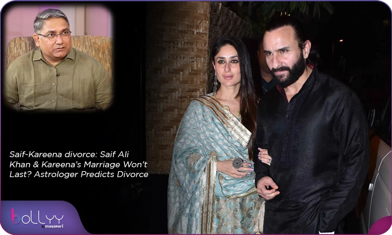 Saif-Kareena divorce Saif Ali Khan & Kareena’s Marriage Won’t Last Astrologer Predicts Divorce