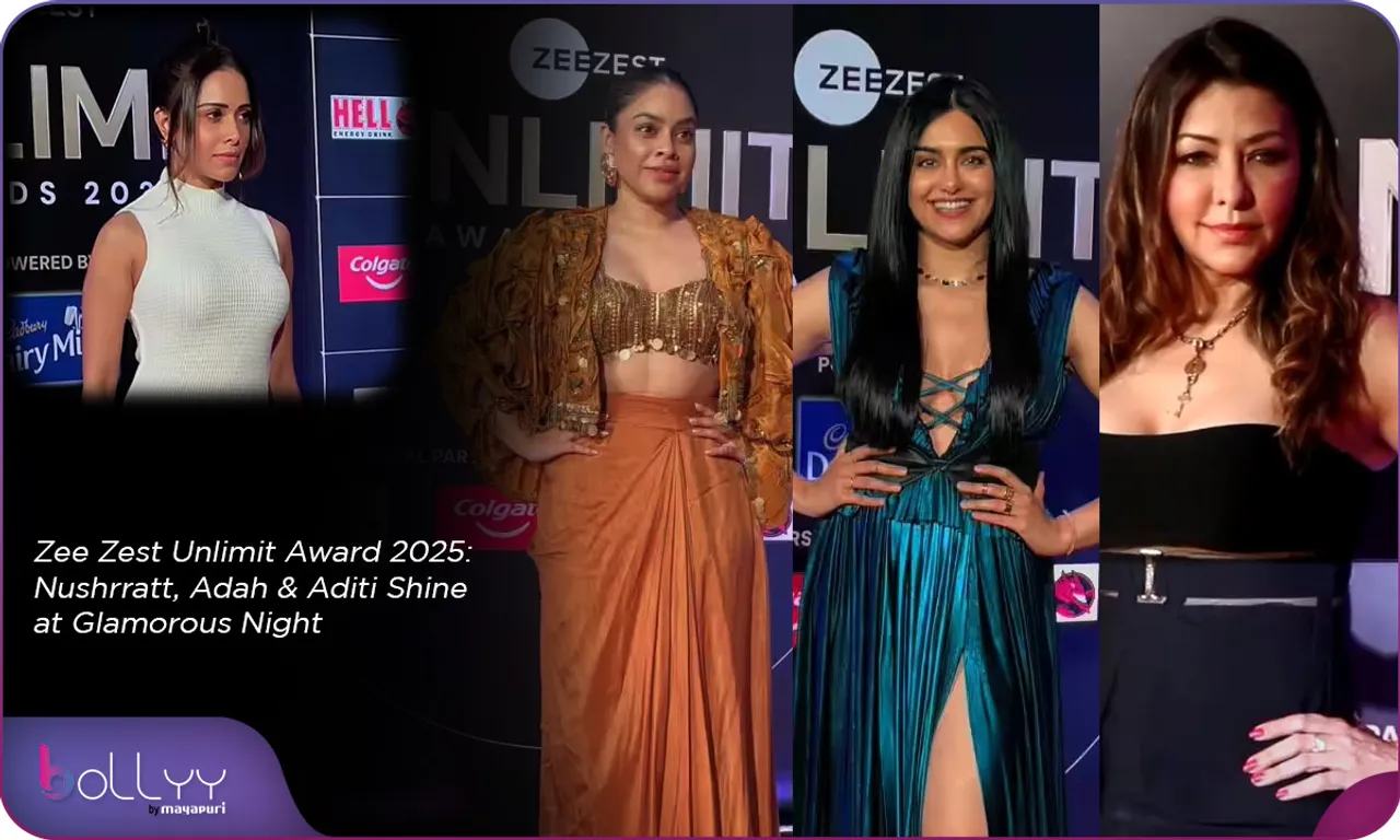 Zee Zest Unlimit Award 2025 Nushrratt, Adah & Aditi Shine at Glamorous Night