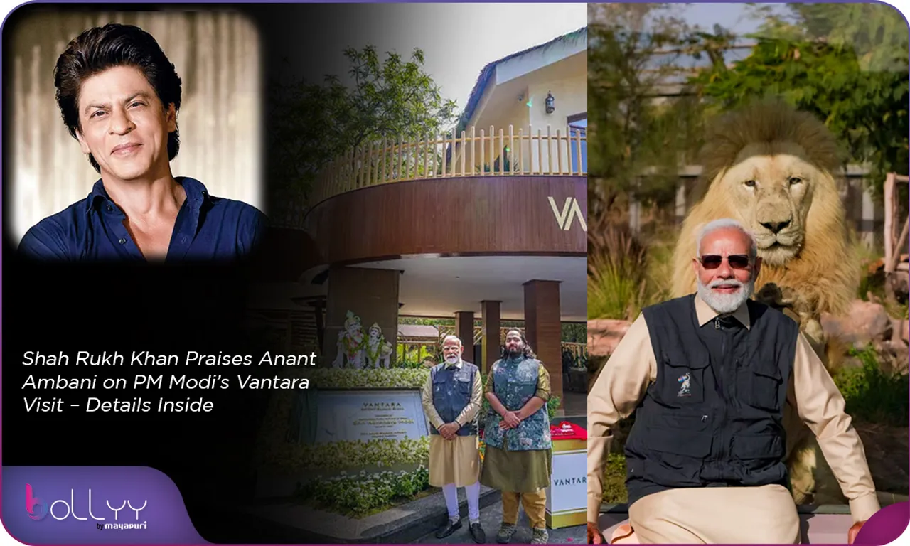 Shah Rukh Khan Praises Anant Ambani on PM Modi’s Vantara Visit – Details Inside
