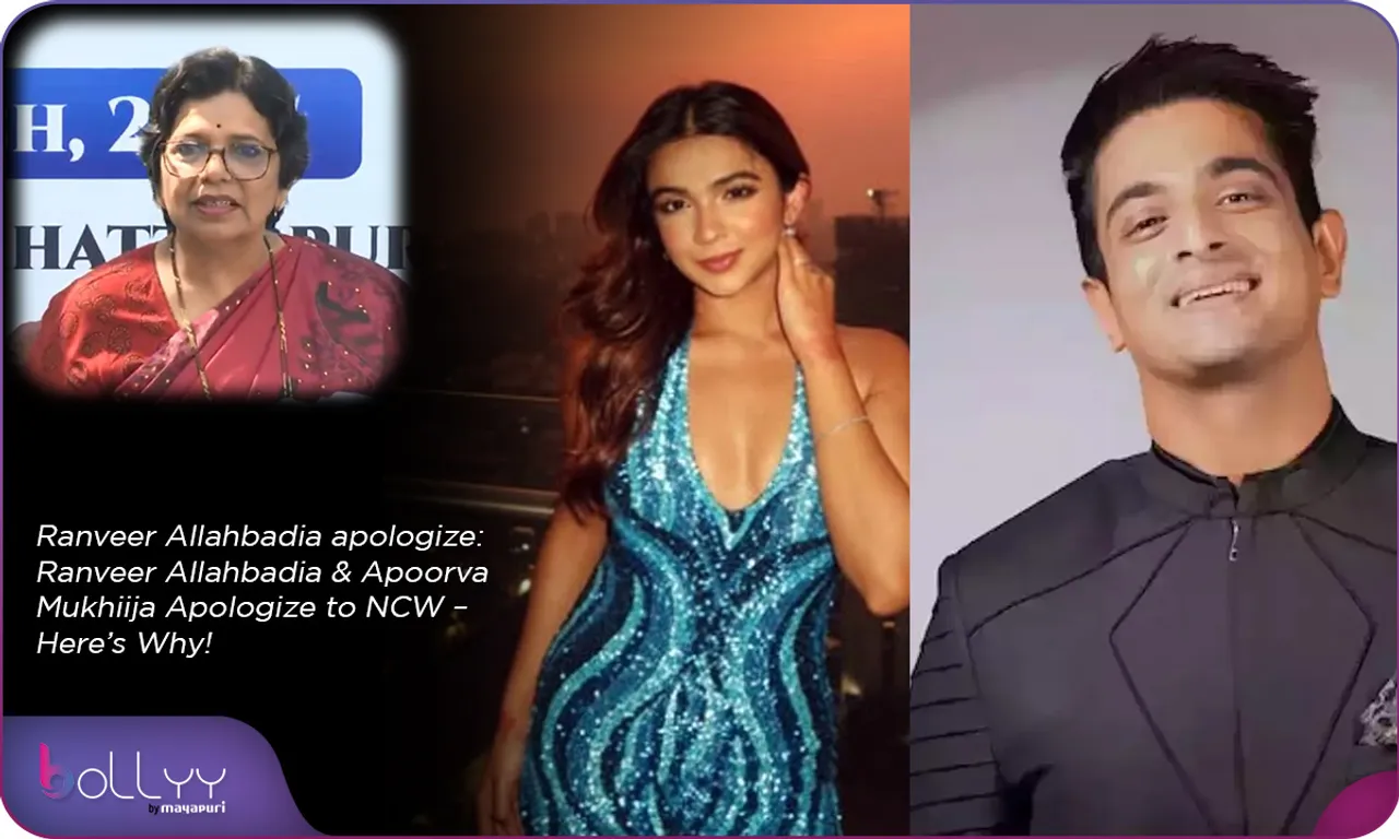 Ranveer Allahbadia apologizes Ranveer Allahbadia & Apoorva Mukhiija Apologize to NCW – Here’s Why!