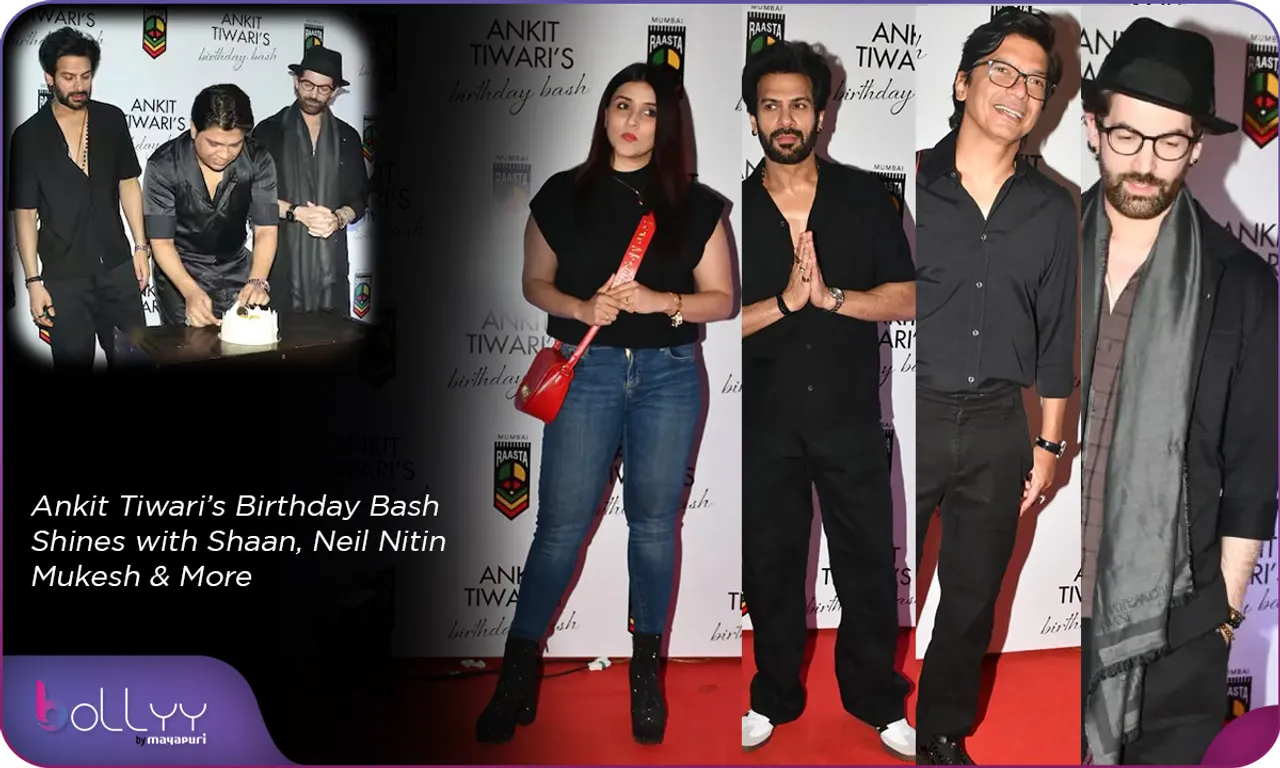 Ankit Tiwari’s Birthday Bash Shines with Shaan, Neil Nitin Mukesh & More