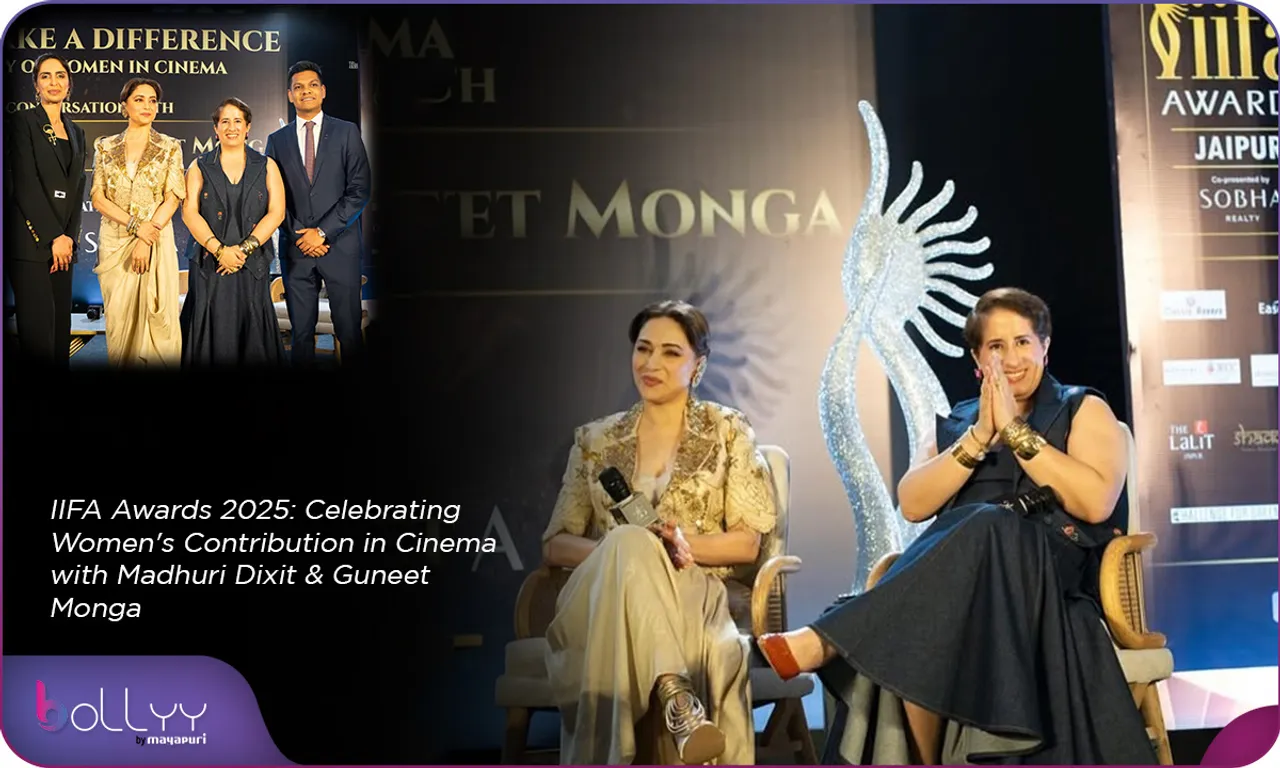 Celebrating Women's Contribution in Cinema with Madhuri Dixit & Guneet Monga