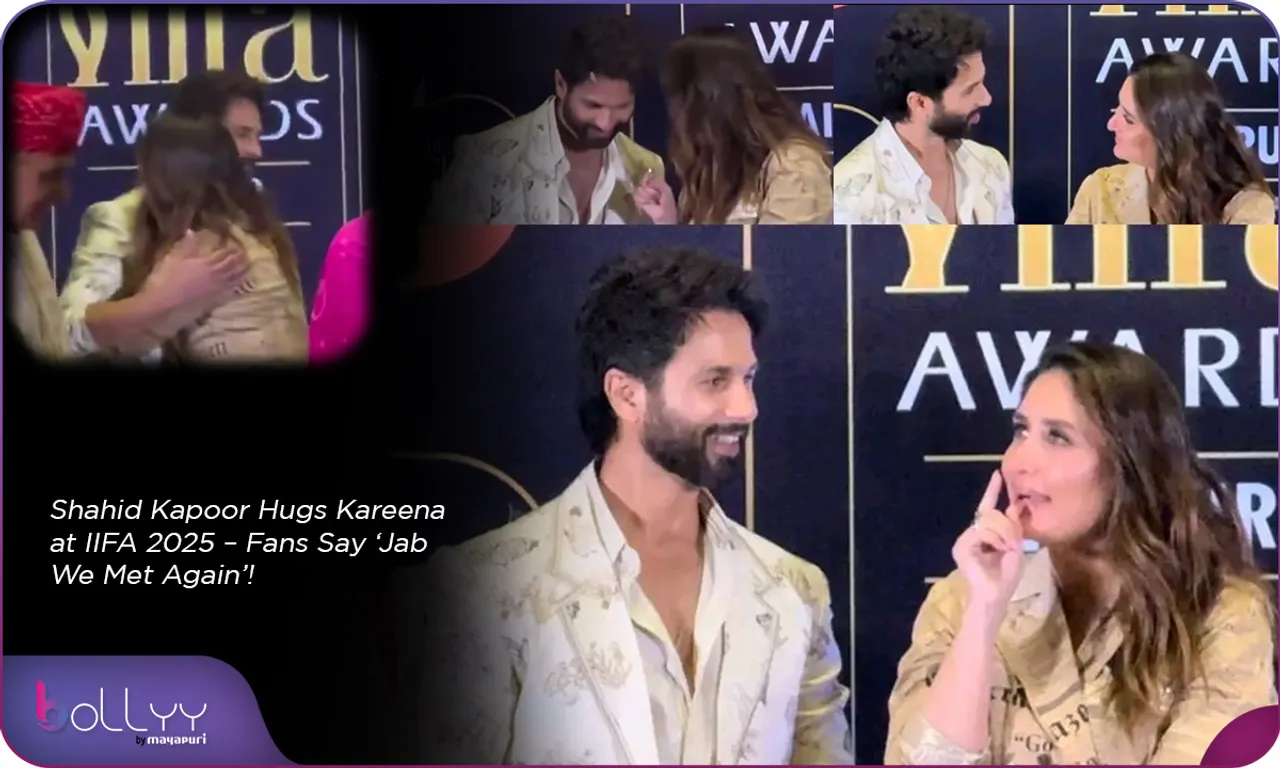 Shahid Kapoor Hugs Kareena at IIFA 2025 – Fans Say ‘Jab We Met Again’!