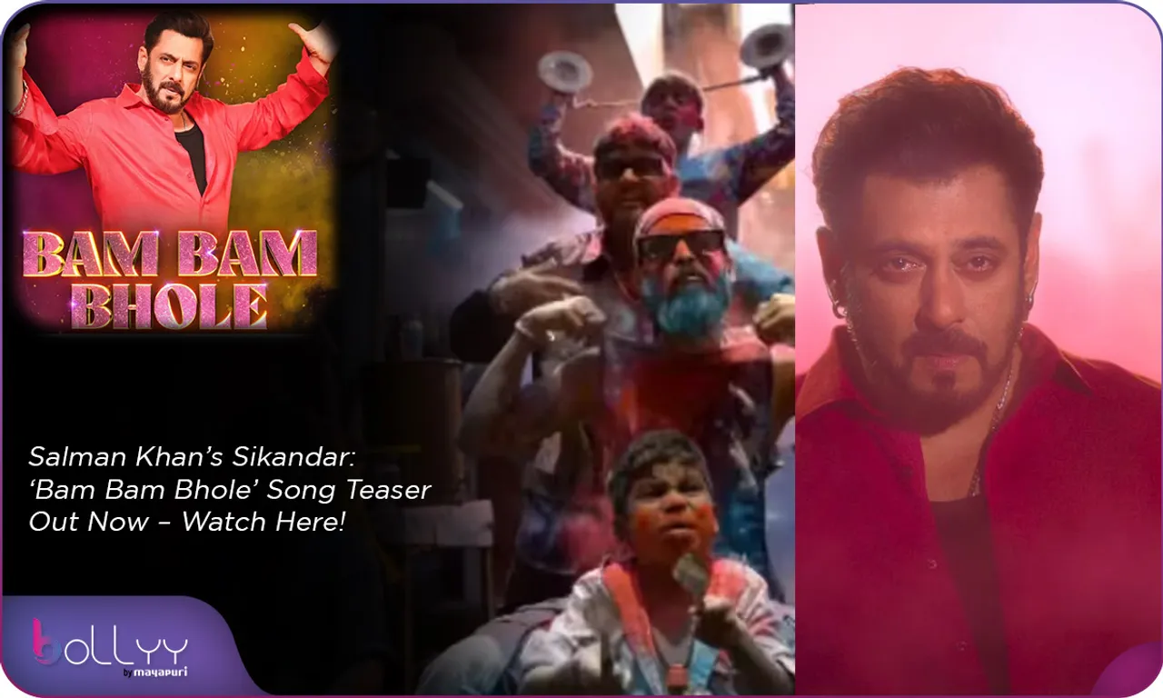 Salman Khan’s Sikandar ‘Bam Bam Bhole’ Song Teaser Out Now – Watch Here!