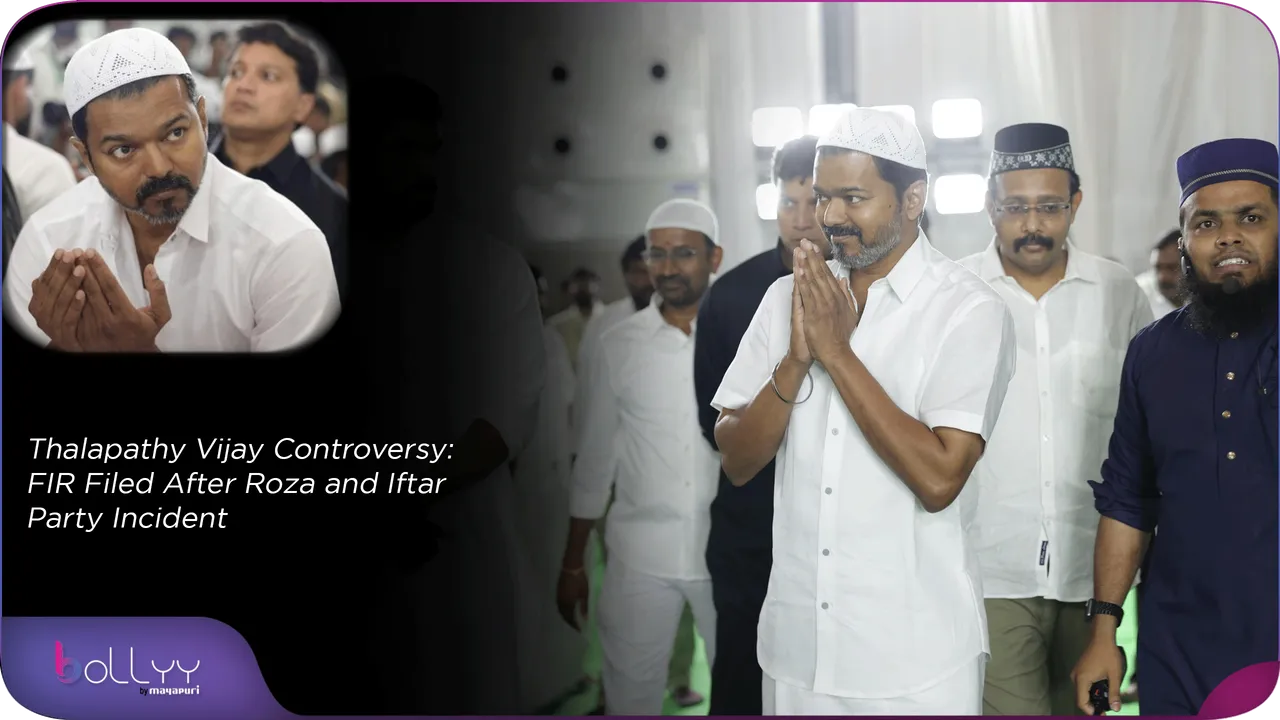 Thalapathy Vijay Controversy FIR Filed After Roza and Iftar Party Incident