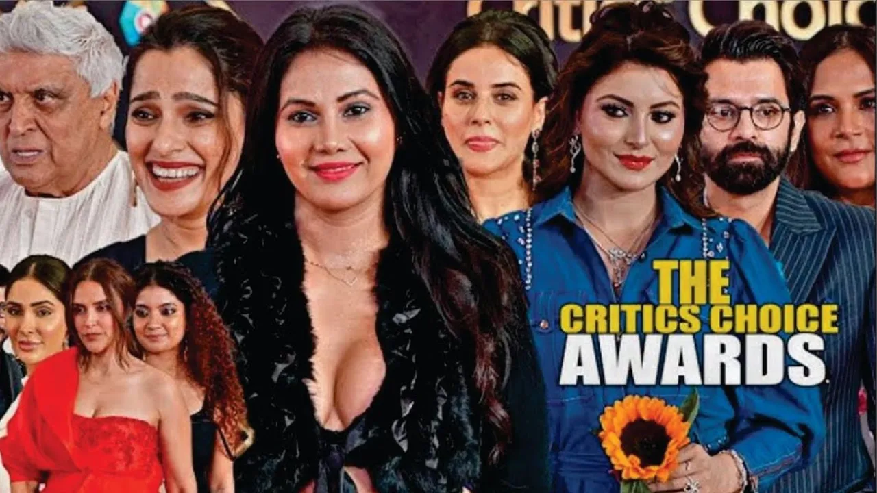 Critics Choice Awards 2025 Urvashi Rautela & Neha Dhupia Dazzle on Red Carpet