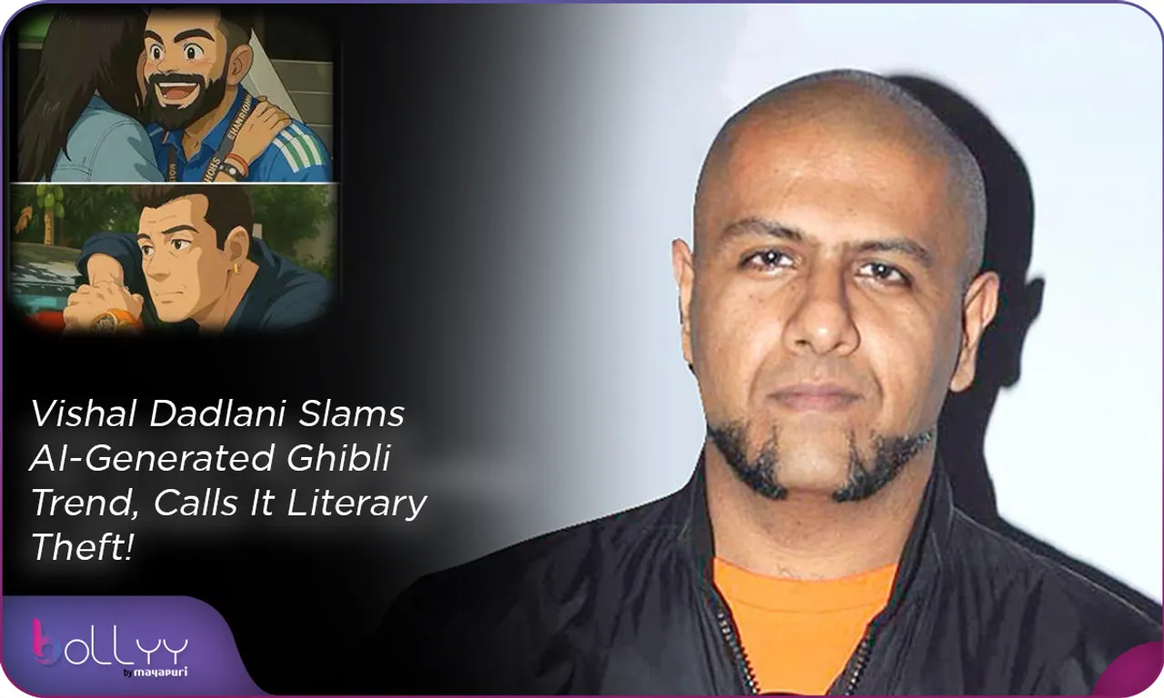 Vishal Dadlani Slams AI-Generated Ghibli Trend, Calls It Literary Theft!