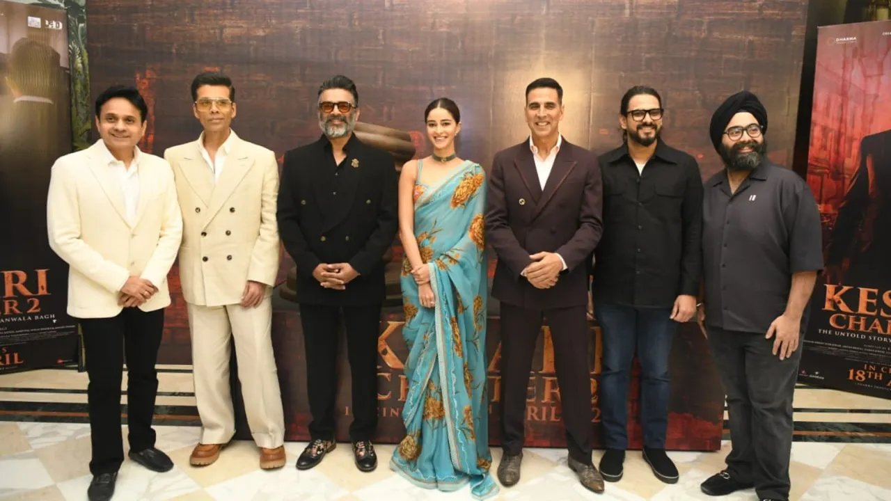 Kesari Chapter 2 trailer launch Akshay Kumar & Team Unveil Gripping Trailer in Delhi