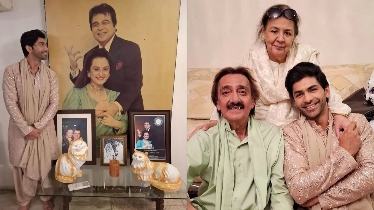 Taha Shah Badussha Celebrates Eid with Legends Saira Banu & Farida Jalal