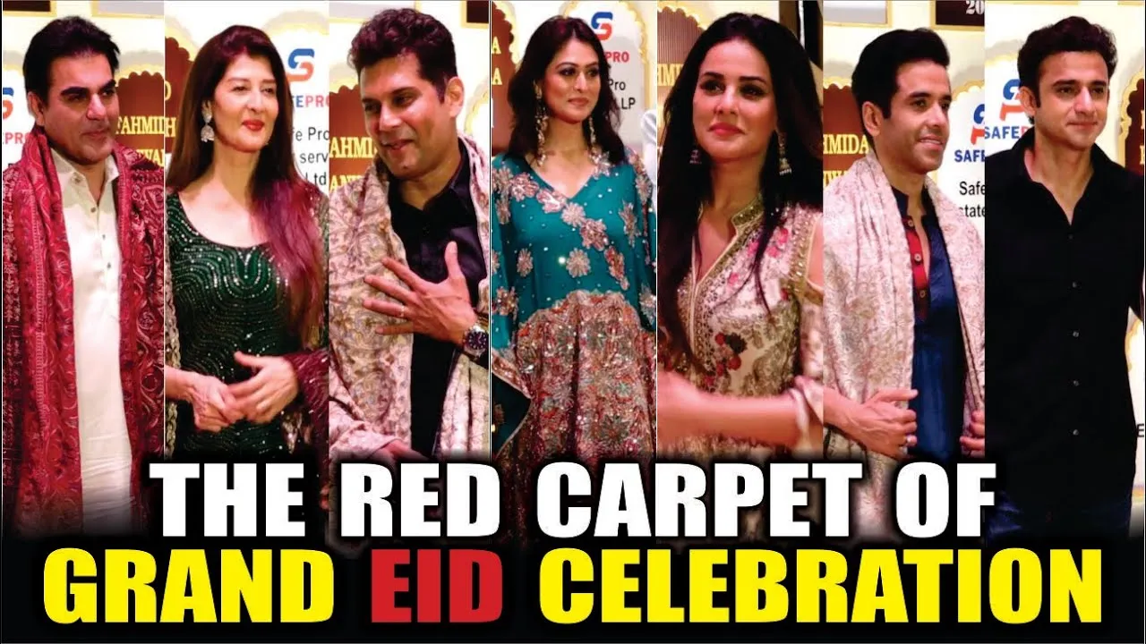 Zahid Yunus Khan & Fahmida Panwala D'Silva's Eid Party Glows with Bollywood Stars!