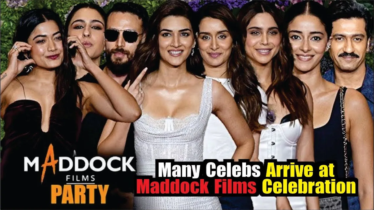 Maddock Films 20th Anniversary A Dazzling Night of Stars and Stunning Style
