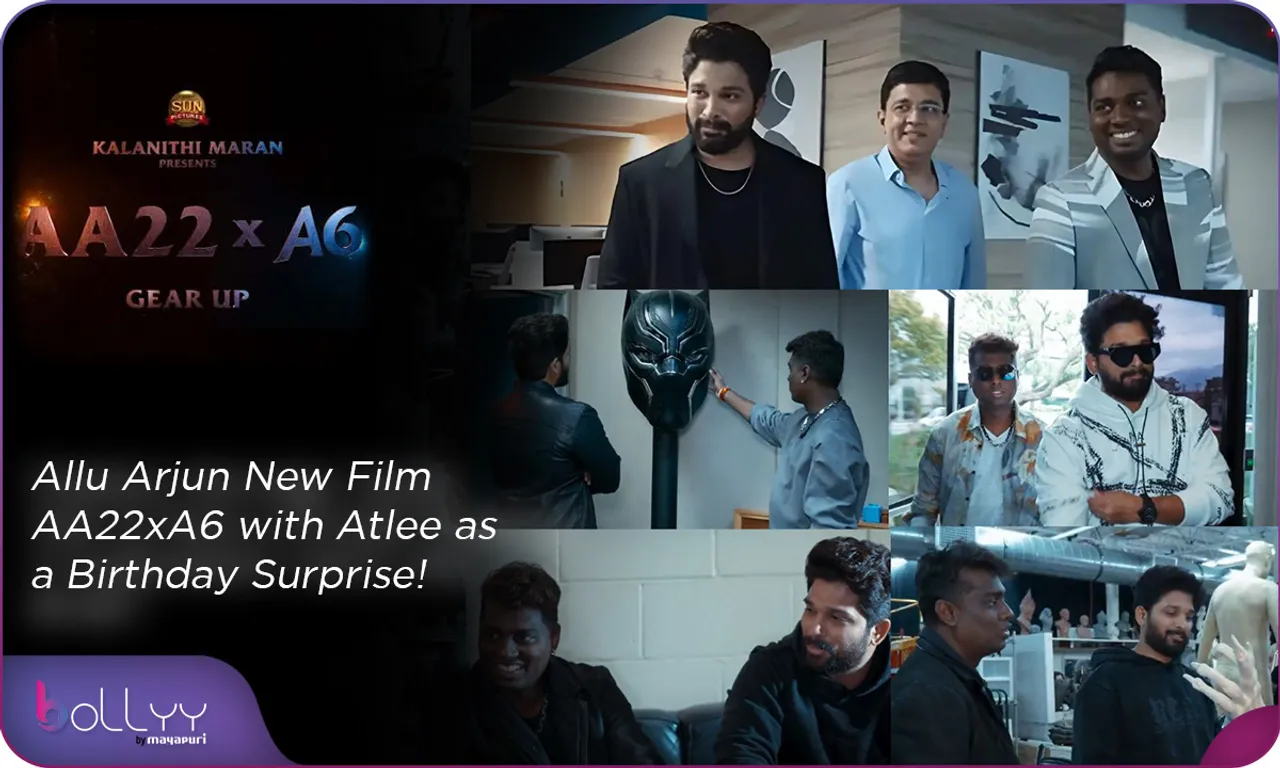 Allu Arjun New Film AA22xA6 with Atlee as a Birthday Surprise!