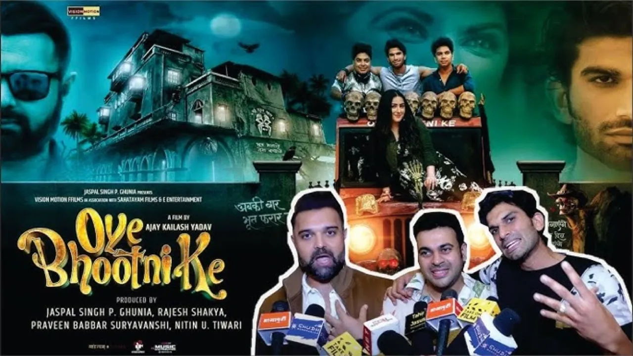 Mimoh Chakraborty Attends Oye Bhootni Ke Trailer Launch with Film’s Team