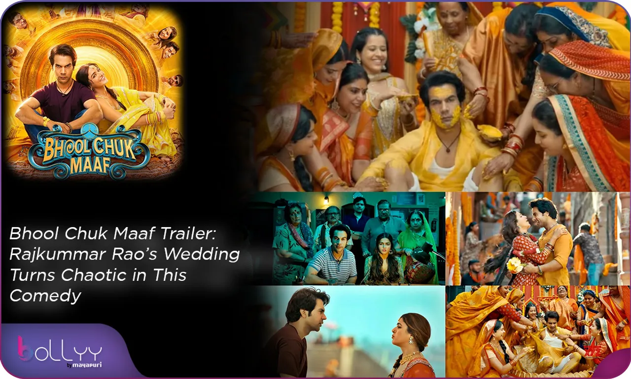 Bhool Chuk Maaf Trailer Rajkummar Rao’s Wedding Turns Chaotic in This Comedy